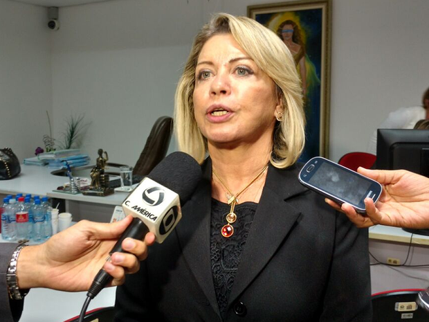Juíza Selma Arruda, responsável por conduzir as audiências da Operação Sodoma (Foto: Lislaine dos Anjos/G1)