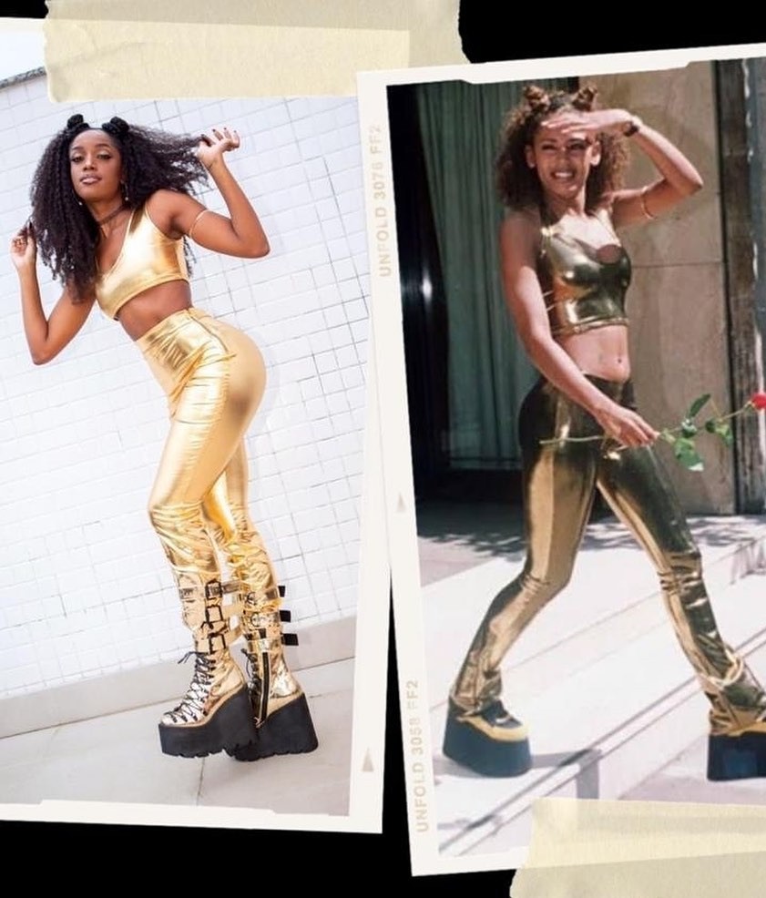 Iza e Mel B (Foto: Reprodução/Instagram) Iza e Mel B (Foto: Reprodução/Instagram)