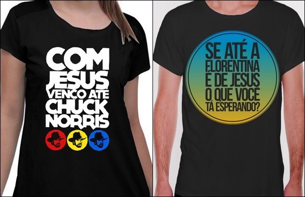 Em Goiânia, Goiás, pastor que &#39;cheirou&#39; bíblia diz: &#39;Se não for radical, não toca o jovem&#39; camisas (Foto: Divulgação/Site oficial)