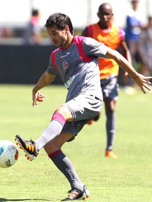 Matías Abelairas no treino do Vasco (Foto: Marcelo Sadio / Site Oficial do Vasco da Gama)