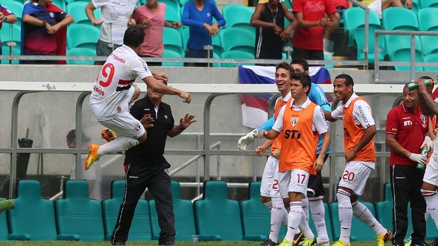 Aloisio São Paulo jogo Bahia  (Foto: Rubens Chiri/Site oficial do São Paulo)