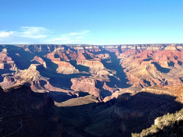 O Grand Canyon é um dos símbolos naturais dos Estados Unidos. (Foto: Jorge Pontual, Globo News)
