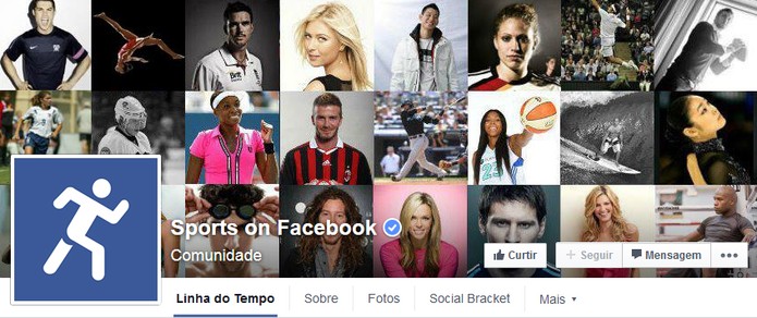 Esporte no Facebook (Foto: Reprodução/Facebook) Esporte no Facebook (Foto: Reprodução/Facebook)