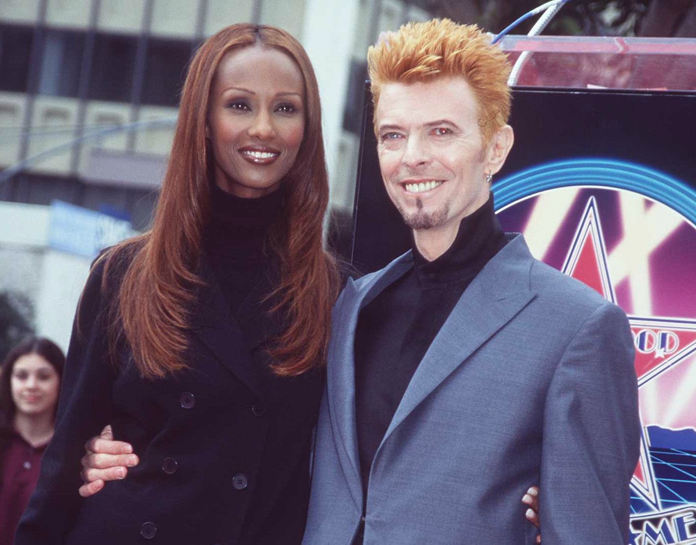 David Bowie &amp; Iman, casados desde abril de 1992. (Foto: Getty Images)
