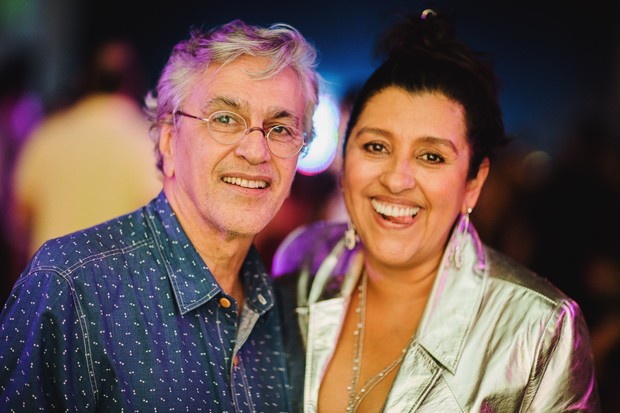 Caetano Veloso e Regina Casé (Foto: Rodrigo Esper / Divulgação)