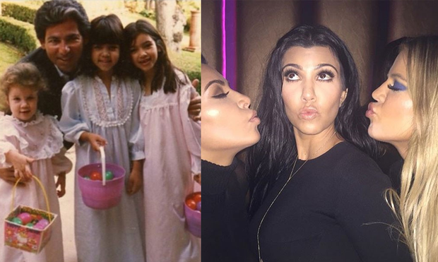 Kim, Kourtney e Khloe Kardashian (Foto: Reprodução/Instagram)