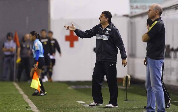 Claudinei Oliveira, treinador do Santos (Foto: Ricardo Saibun/Divulgação Santos FC)