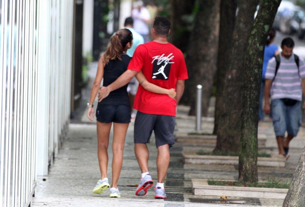 Ronaldo e Paula Morais (Foto: André Freitas / AG. News)