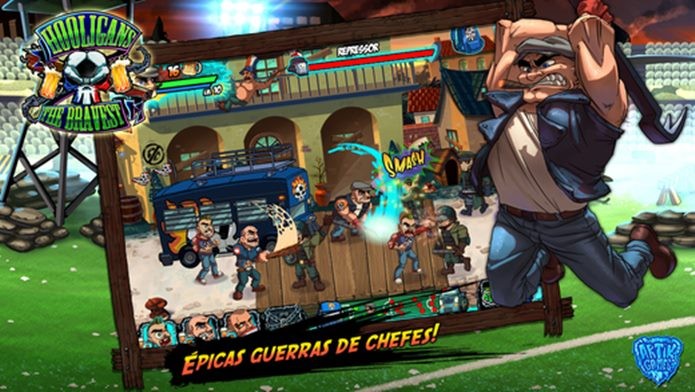 Jogo de estratégia se passa em um mundo onde futebol é proibido (Foto: Divulgação)