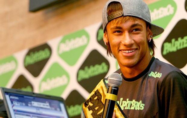 Neymar em evento Palpiteiros (Foto: Anderson Rodrigues / Globoesporte.com)