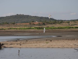 Barragem Cajazeiras, localizada na cidade de Pio IX, Sul do Piauí (Foto: Rosa Melo)