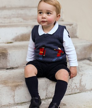 Príncipe George, em foto divulgada em dezembro (Foto: Getty Images)
