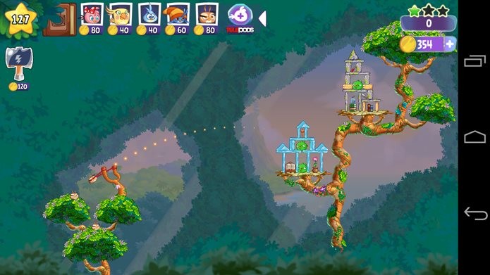 Novos personagens e novos poderes em Angry Birds Stella (Foto: Reprodução / Dario Coutinho)