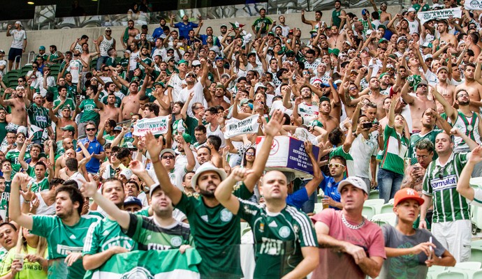 torcida Palmeiras x Corinthians Arena  (Foto: Agência Estado)