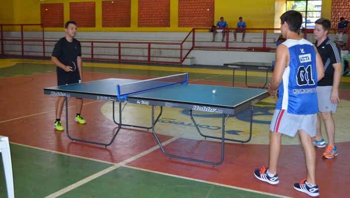 Tênis de Mesa nos Jogos Intermunicipais de Rondônia (Foto: Rogério Aderbal)