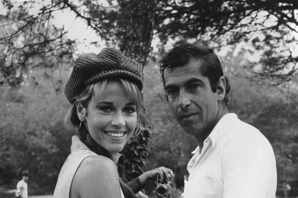 Jane Fonda e Roger Vadim (Foto: Getty Images)