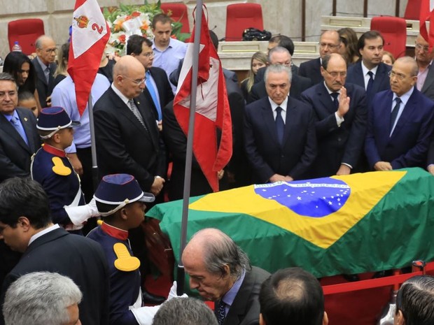 Governador participou das homenagens ao ministro do STF (Foto: Júlio Cavalheiro/Divulgação)
