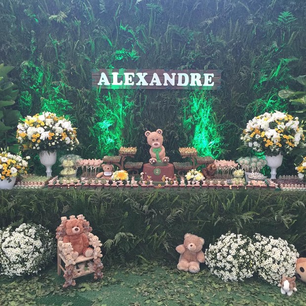 Aniversário de Alexandre, filho de Ana Hickmann (Foto: Reprodução/ Instagram)