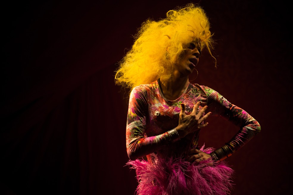 Batalha das drags  (Foto: Victor Moriyama/G1)