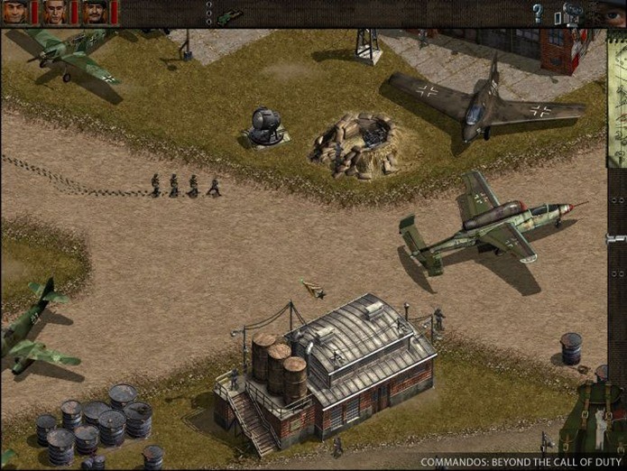 Commandos é um jogo de combate tático para PC (Foto: Reprodução / GOG)