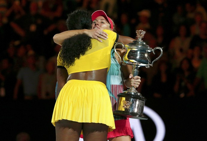 Angelique Kerber Serena Williams Aberto da Austrália Tênis (Foto: Reuters)