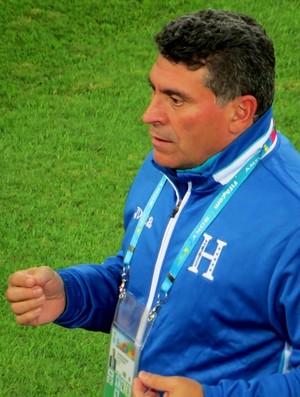 Luis Fernando Suárez, técnico de Honduras (Foto: Fernando Freire)