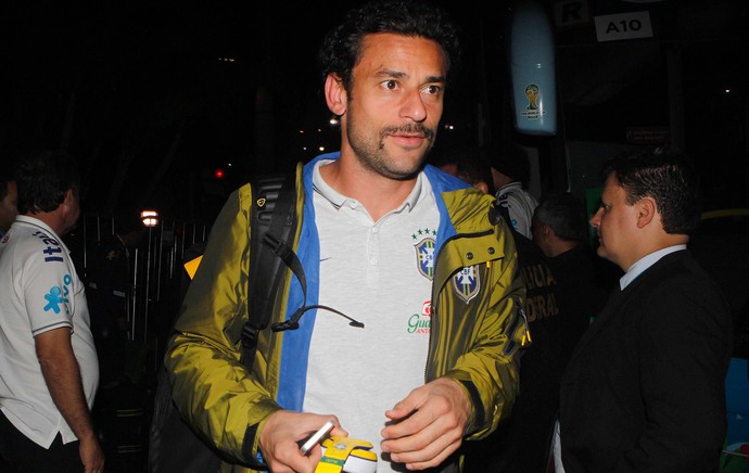 Fred Chegada da Seleção Brasileira Belo Horizonte (Foto: Rafael Ribeiro/CBF)