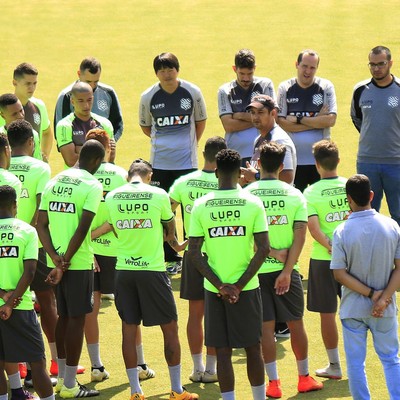 Figueirense apresenta (Foto: Luiz Henrique/Figueirense FC)