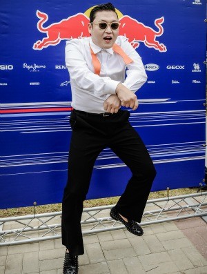 Psy Fórmula 1 GP da Coreia (Foto: AFP)