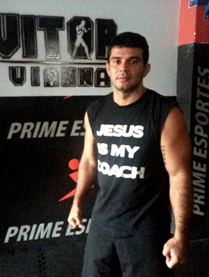 Vitor Vianna, lutador capixaba de MMA (Foto: Richard Pinheiro/Globoesporte.com)