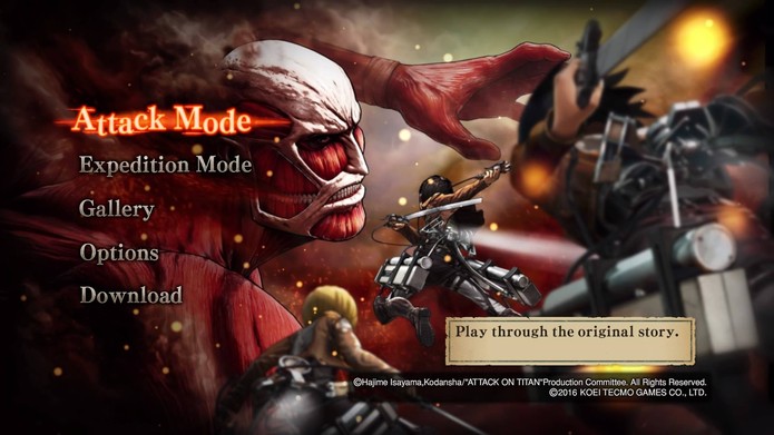 Attack on Titan (Foto: Reprodução/Felipe Vinha)