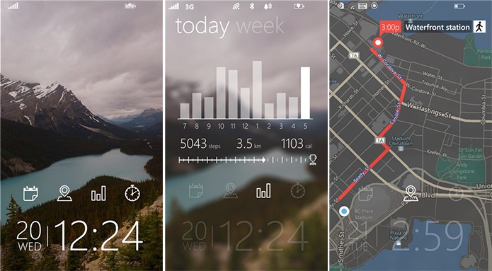 Tetra Lockscreen adiciona widgets à tela de bloqueio do Windows Phone (Foto: Divulgação/Windows Phone Store)