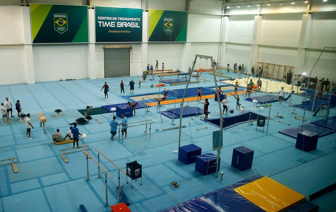 Centro de treinamento Time Brasil Ginastica (Foto: Reuters)