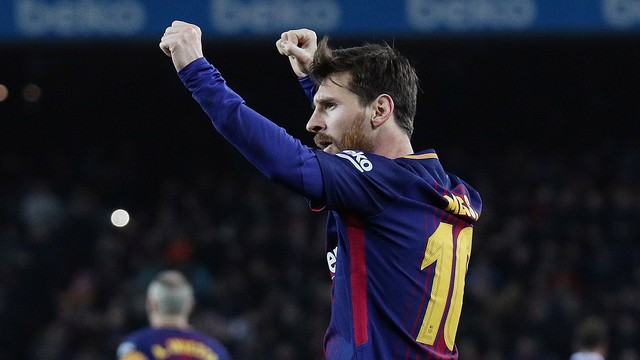 messi, barcelona x espanyol (créditos: REUTERS/Albert Gea)