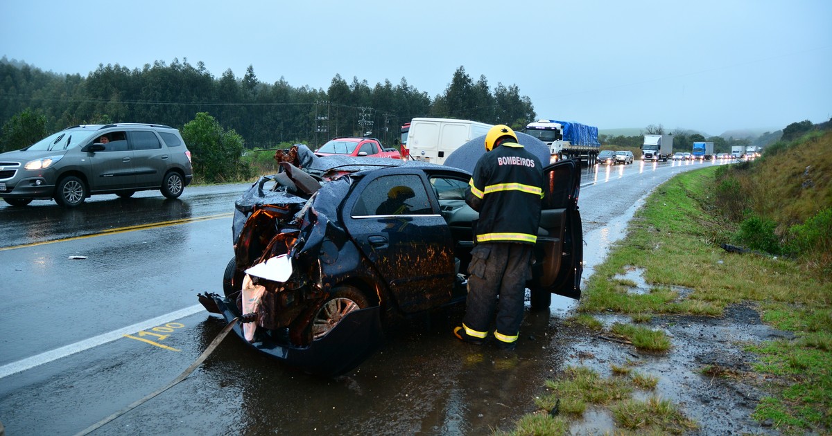 G1 Motorista Morre Em Acidente Na BR 386 Em Fontoura Xavier RS