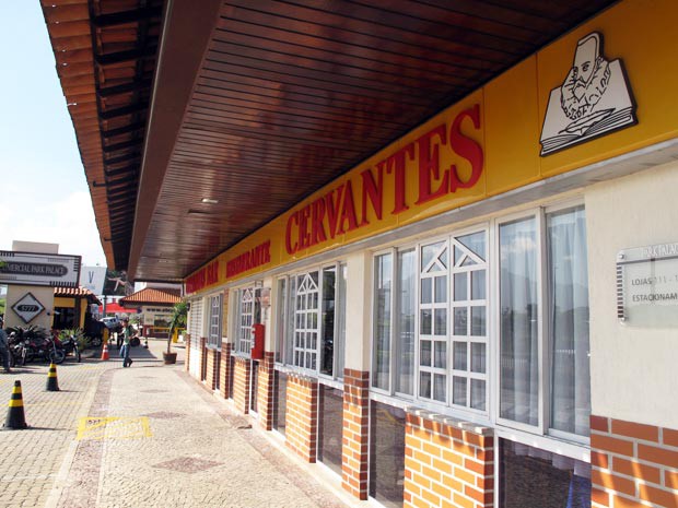 Fachada  do Restaurante Cervantes (Foto: Bernardo Tabak/G1)
