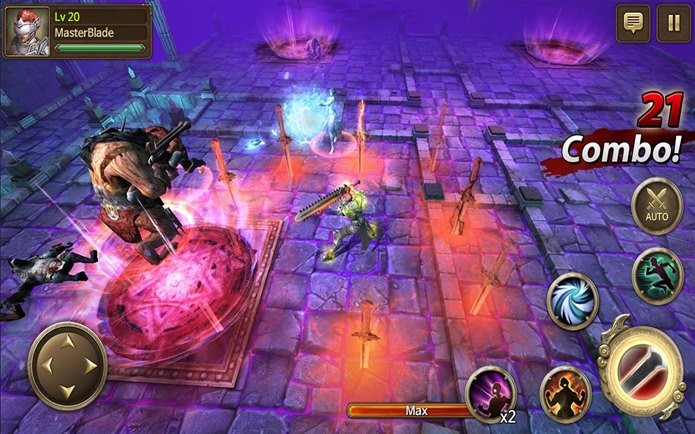 Iron Knights é um game com muita ação para o seu Android (Foto: Divulgação)