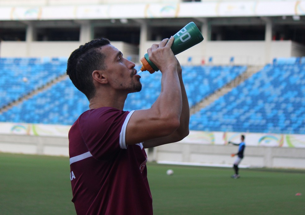 Fora contra o Jacobina, Danilo se recupera de lesão e volta ao América-RN no domingo (Foto: Diego Simonetti/Blog do Major)