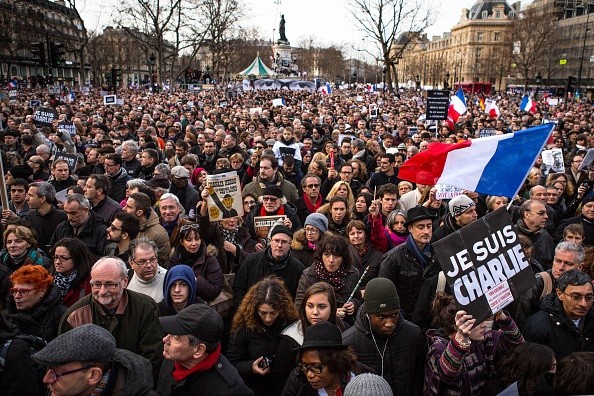 Marcha levou mais de um milhão de pessoas à rua em Paris (Foto: David Ramos/Getty Images)