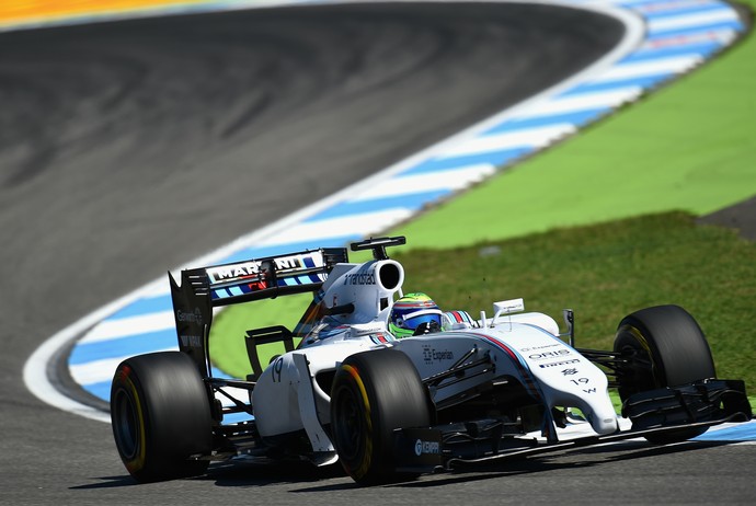 Felipe Massa nos treinos livres para o GP da Alemanha (Foto: Getty Images) Felipe Massa nos treinos livres para o GP da Alemanha (Foto: Getty Images)