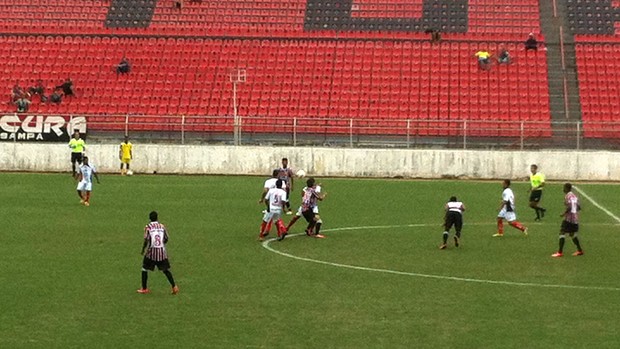 Ituano x São Paulo, pelo Paulista Sub-20 (Foto: Mateus Soares / TV TEM)