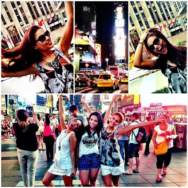 Paloma Bernardi e amigas em NY (Foto: Instagram/Reprodução)