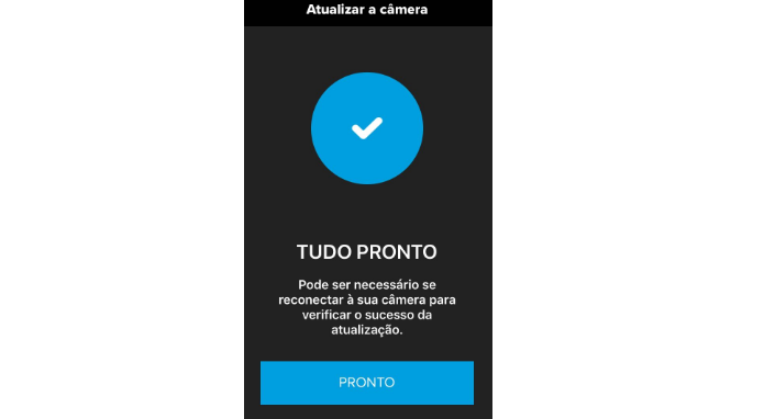 Atualizando uma GoPro Hero 4 (Reprodução/Luana Marfim)