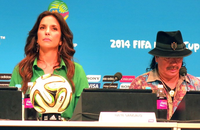 Coletiva FIFA - Ivete Sangalo (Foto: Cintia Barlem) Coletiva FIFA - Ivete Sangalo (Foto: Cintia Barlem)