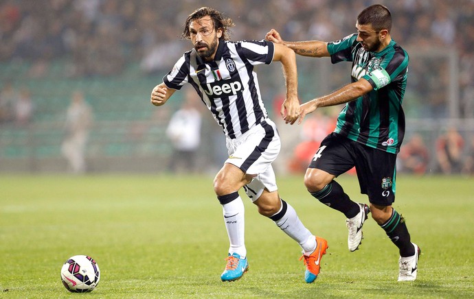 Pirlo, Sassuolo x Juventus (Foto: Agência Reuters)