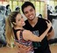 Rodrigo Simas e Raquel Guarini (Foto: Domingão do Faustão/TV Globo)
