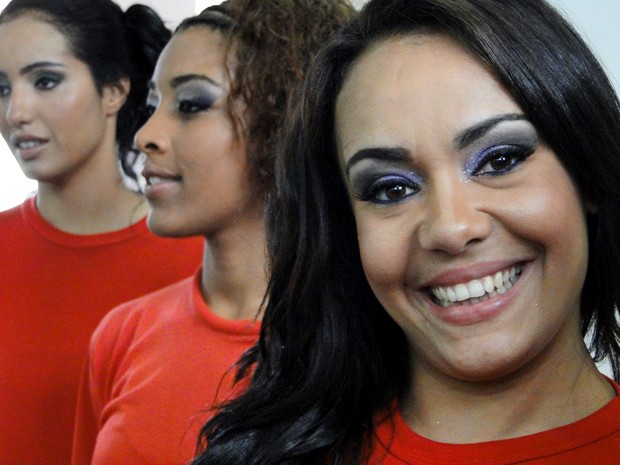 Detentas se preparam para concurso de beleza em presídio de Belo Horizonte (Foto: Raquel Freitas / G1)