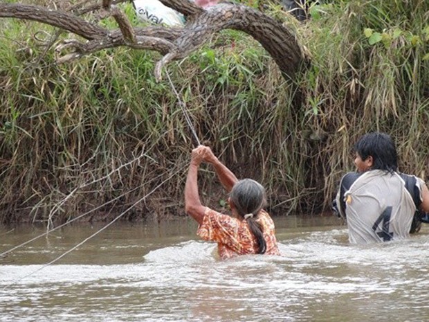 MPF/MS ajuiza recurso para que índios permaneçam em área ocupada em Pyelito Kue, em Iguatemi (Foto: Divulgação/MPF)