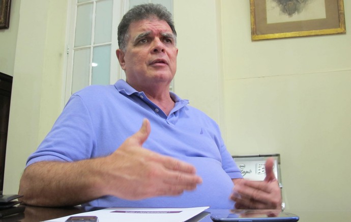 Jackson Vasconcelos, Assessor especial da presidência Fluminense (Foto: Hector Werlang)