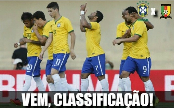 [COPA 2014]Na web, CBF é incisiva para partida contra Camarões: 